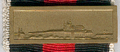 Застібка із зображенням Празького граду до медалі «У пам'ять 1 жовтня 1938»