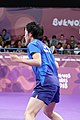 Deutsch: Tischtennis bei den Olympischen Jugendspielen 2018; Tag 9, 15. Oktober 2018; Mixed, Finale, Mixed-Doppel – Miu Hirano & Tomokazu Harimoto (JPN) gegen Sun Yingsha & Wang Chuqin (CHN) 1:3 English: Table tennis at the 2018 Summer Youth Olympics at 15 October 2018 – Mixed Final, Mixed-Double – Miu Hirano & Tomokazu Harimoto (JPN) Vs Sun Yingsha & Wang Chuqin (CHN) 1:3