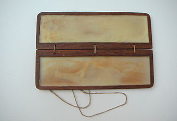 Wax tablet - Wikipedia