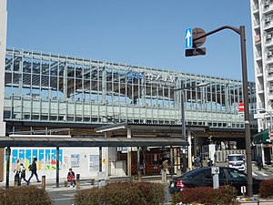 Takenotsuka Station East 2022.jpg