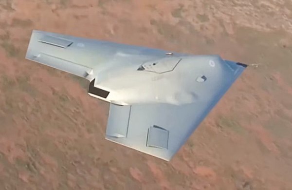 The BAE Taranis model is one of the larger designs