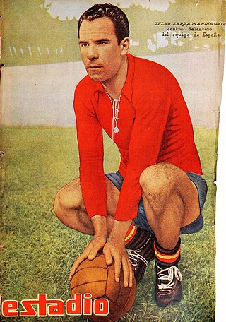 <span class="mw-page-title-main">Telmo Zarra</span> Spanish footballer (1921–2006)