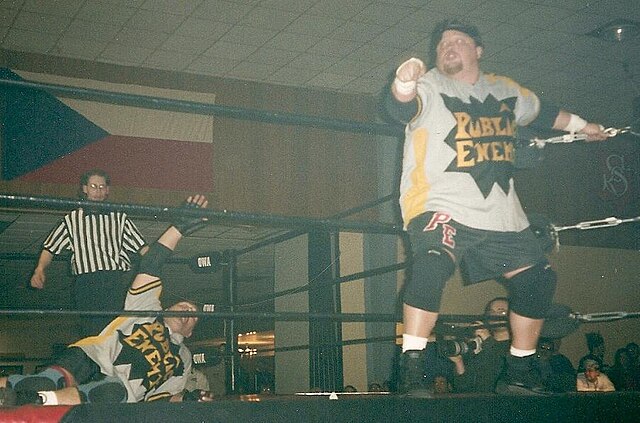 The Public Enemy, Rocco Rock (left) & Johnny Grunge (right)
