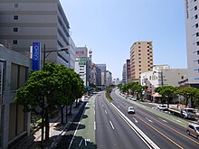 Matsuyama intersection in Naha