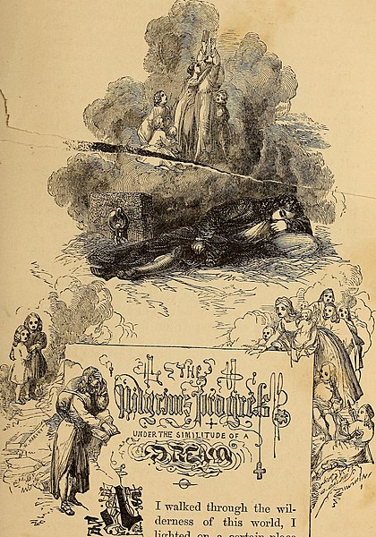 File:The pilgrim's progress from this world to that which is to come, delivered under the similitude of a dream (1863) (14783351493).jpg