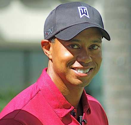 Woods at a Chevron World Challenge charity event (2011)