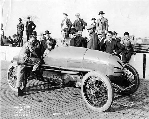 The 1921 winning car