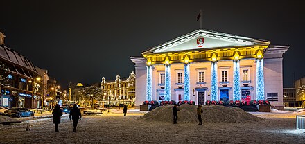 Town Hall in mid-winter