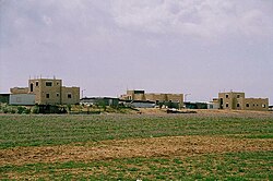 Zástavba ve vesnici Tarabin as-Sani