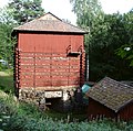 The Trehornings blast furnace Trehornings masugn, Mariedamm.jpg