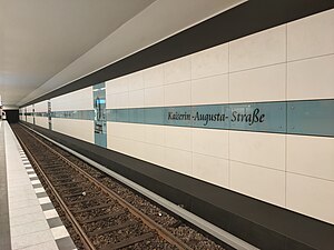 Kaiserin-Augusta-Straße (métro de Berlin)