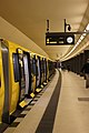 * Nomination Train of BVG at the underground station Brandenburger Tor --Geoprofi Lars 19:10, 17 January 2021 (UTC) * Decline Good composition, but nothing is sharp, f-value is too low, focus is not well done --Michielverbeek 20:48, 17 January 2021 (UTC)