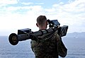 US Marine aims Stinger missile while embarked on the USS Boxer.jpg