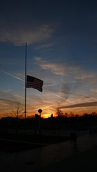 half-mast