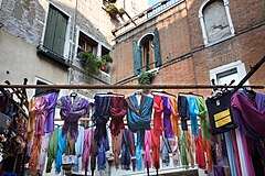 Street vendor. Venice, Italy 2009