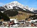 Filzmoos Dorf südwestlich des Rötelstein (Dachsteingebirge)