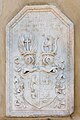 English: Relief of coats of arms Deutsch: Wappenrelief