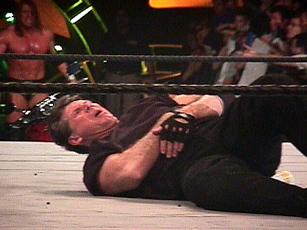 McMahon after losing his match at King of the Ring in June 2000
