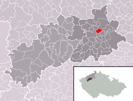 Vršovice - Carte