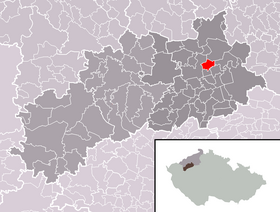 Localisation de Vršovice