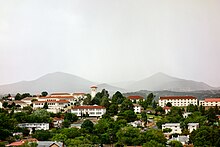 Scenic view of the WNMU campus, 2012