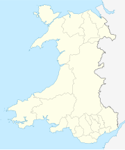 斯旺西城堡在Wales的位置