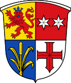 Coat of arms of the community of Groß-Rohrheim