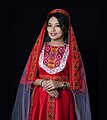 Wedding's traditional dress of karakalpak culture