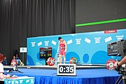 Deutsch: Gewichtheben bei den Olympischen Jugendspielen 2018; Tag 1, 7. Oktober 2018; Jungen 56 kg English: Weightlifting at the 2018 Summer Youth Olympics at 7 October 2018 – Boys' 56 kg