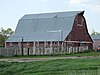 Wientjes Barn and Ranch Yard Wientjes Barn, Mound City, Campbell County, South Dakota.jpg