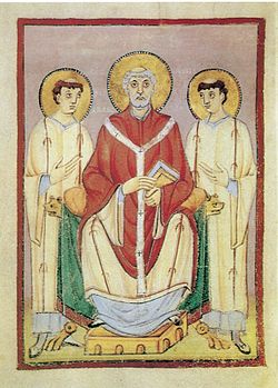 Szent Willibrord két diakónussal