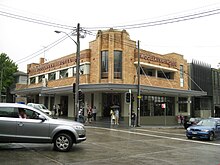 Woollahra Hotel and far right, entrance to Bistro Moncur Woollahra Hotel.jpg