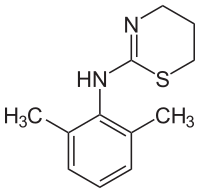 Strukturformel von Xylazin