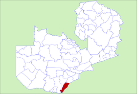 Sinazongwe kerület