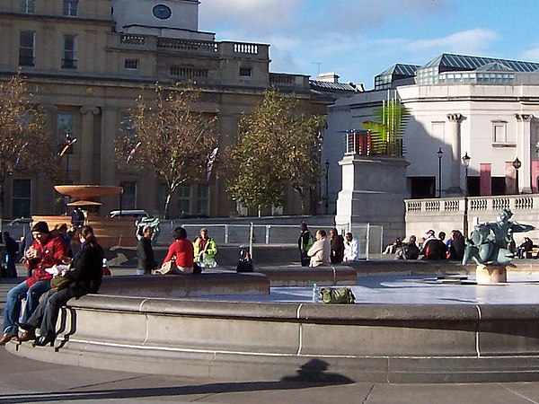 Image: 'Model For a Hotel' 2007, Thomas Schütte, Trafalgar Square the fourth plinth (2021032132) (cropped)