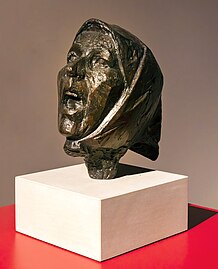 Tête de Montserrat criant, (~1942), Bronze, Museu Nacional d'Art de Catalunya [60]