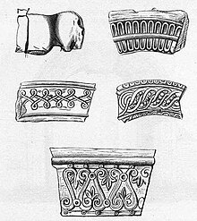 Плиты с орнаментами, лежащие в окрестностях храма Тхаба-Ерды.jpg