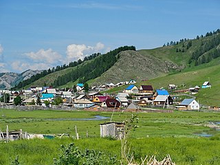 <span class="mw-page-title-main">Ust-Kan, Altai Republic</span> Rural locality and the administrative center of Ust-Kansky District of the Altai Republic, Russia