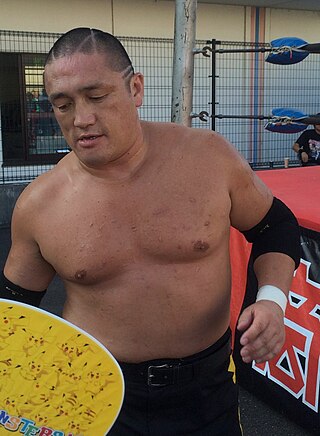 <span class="mw-page-title-main">Kankuro Hoshino</span> Japanese professional wrestler