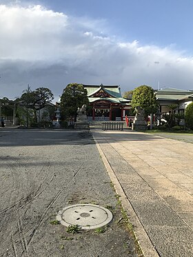 潮田神社拝殿