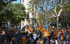 Manifestació Catalunya un Estat propi (2012)