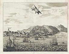 Vue pimpante de Tanger en 1686