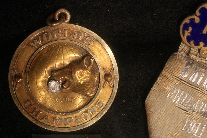 File:1907 Cubs World Series Championship Medal (14387952627).jpg