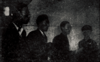 The arrested students in the court 1947Nian Chen Jian Xin , Huang Shi Min , Li Bo Jin San Ren ,Pan Chu Qi Nian Tu Xing .png