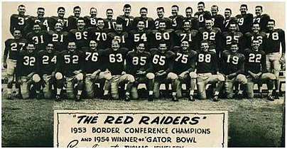 1953 Texas Tech team