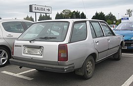 Renault 18 GTD station wagon του 1986, Σειράς 2.