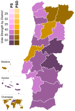 Miniatura per Eleccions legislatives portugueses de 1999