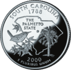 South Carolina state quarter 2000 SC Proof.png