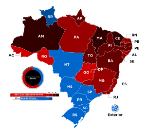 2006 Brazil Presidential Elections, Round 2.svg