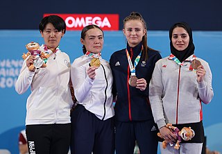 <span class="mw-page-title-main">Karate at the 2018 Summer Youth Olympics – Girls' +59 kg</span> Karate competition